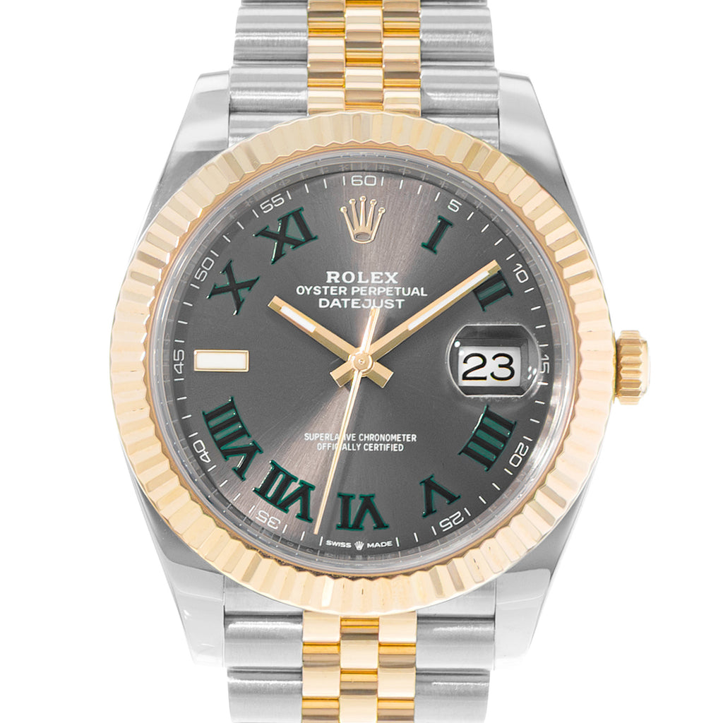 Rolex Datejust 41 Reference 126333 | Wimbleton Steel & Yellow Gold