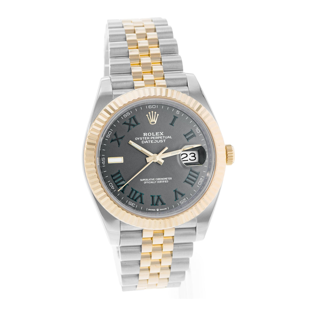 Rolex Datejust 41 Reference 126333 | Wimbleton Steel & Yellow Gold