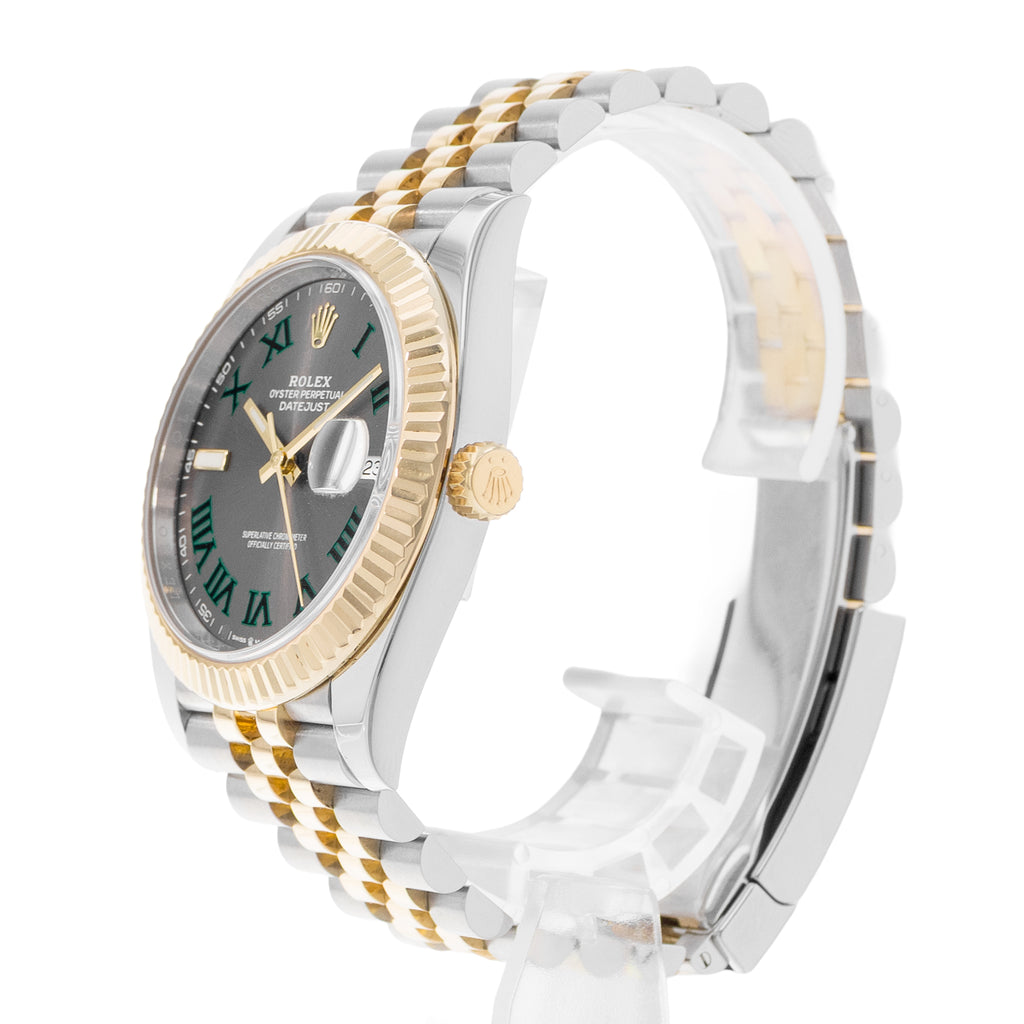 Rolex Datejust 41 Reference 126333 | Wimbleton Steel & Yellow Gold
