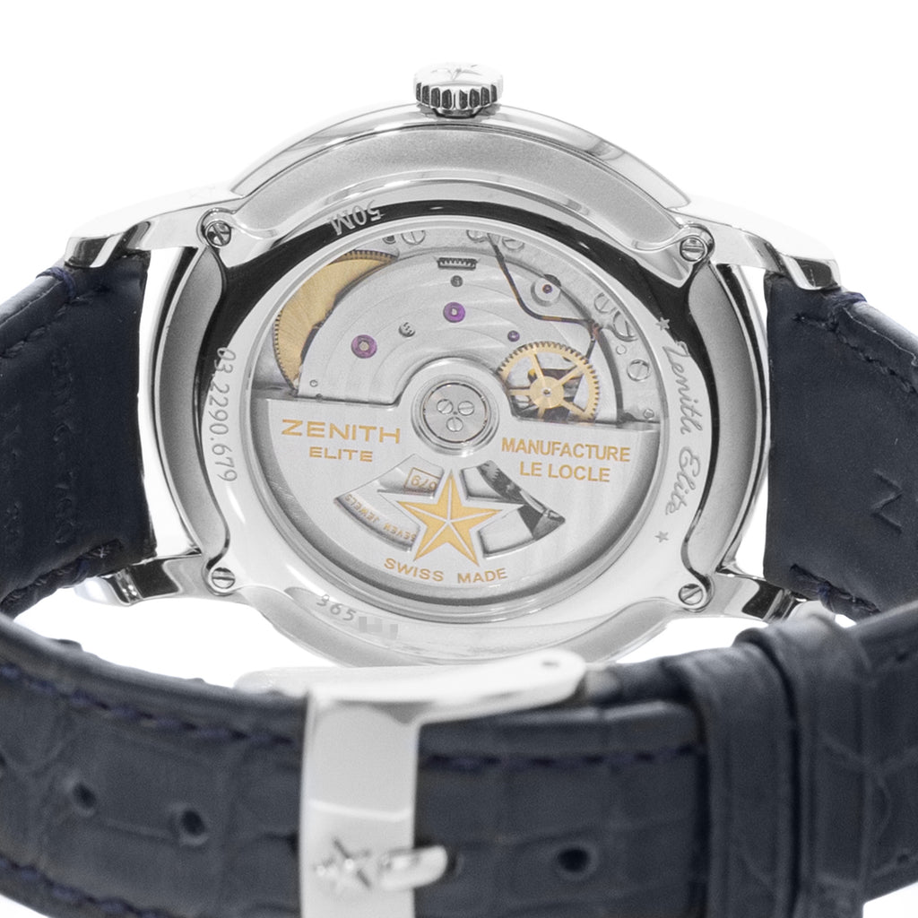 Zenith Elite Reference 03.2290.679/51.C700 | Blue Dial | 39 | Steel