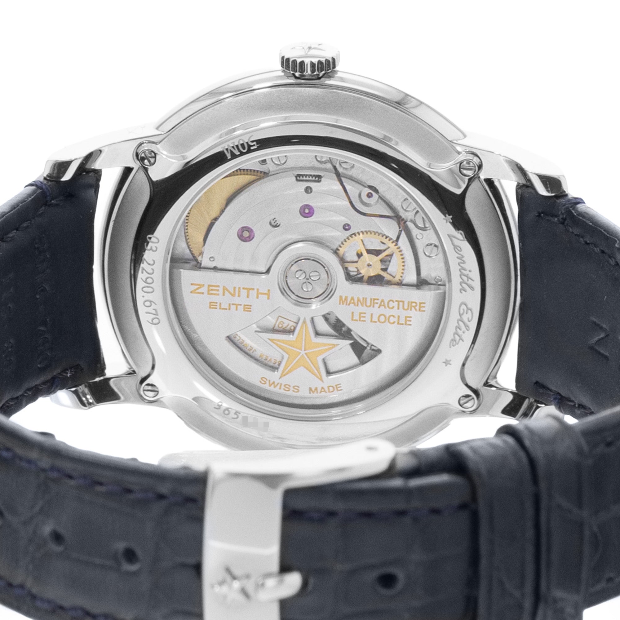 Zenith Elite Reference 03.2290.679/51.C700 | Blue Dial | 39 | Steel
