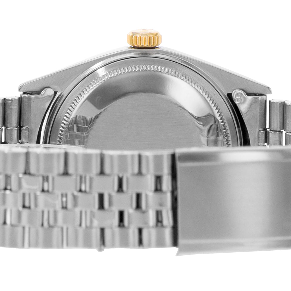 Rolex Datejust 36 Ref. 1601 Champagne Dial Two-Tone Yellow Gold Steel Jubilee Mens Watch Circa 1966