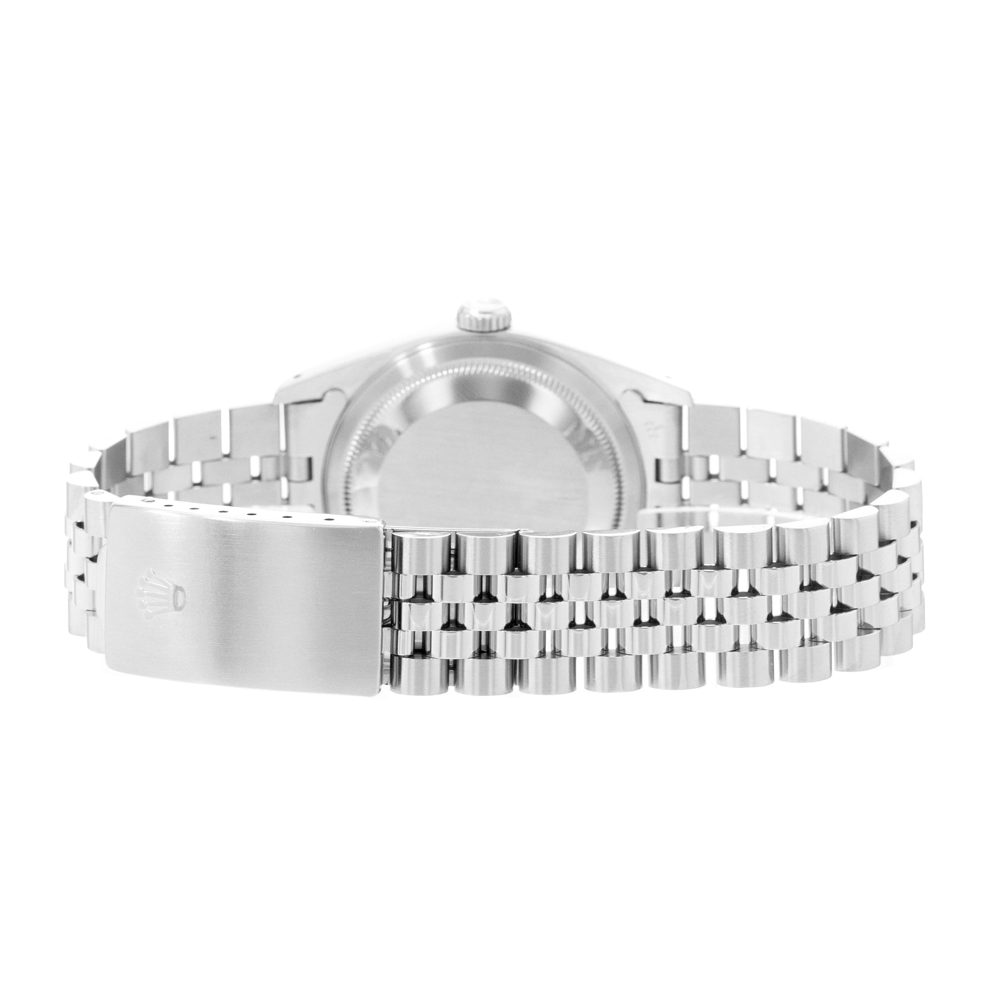 Rolex Datejust 36 16220 Silver Dial Steel Jubilee Bracelet Mens Watch w/ Papers 1989