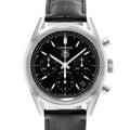 TAG Heuer Carrera Calibre 17 CV2111.FC6180 | Black Index Dial | 39mm | Steel | Mens Watch | Circa 2002