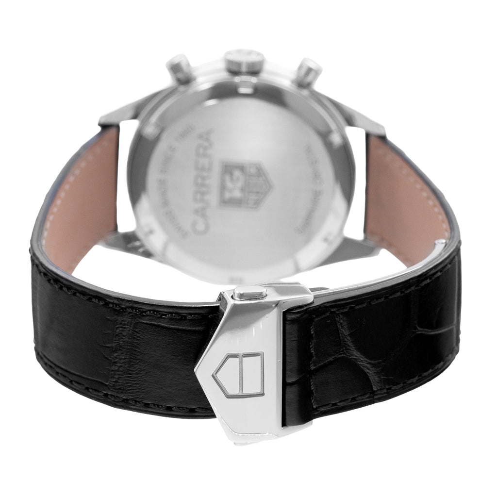 TAG Heuer Carrera Calibre 17 CV2111.FC6180 | Black Index Dial | 39mm | Steel | Mens Watch | Circa 2002