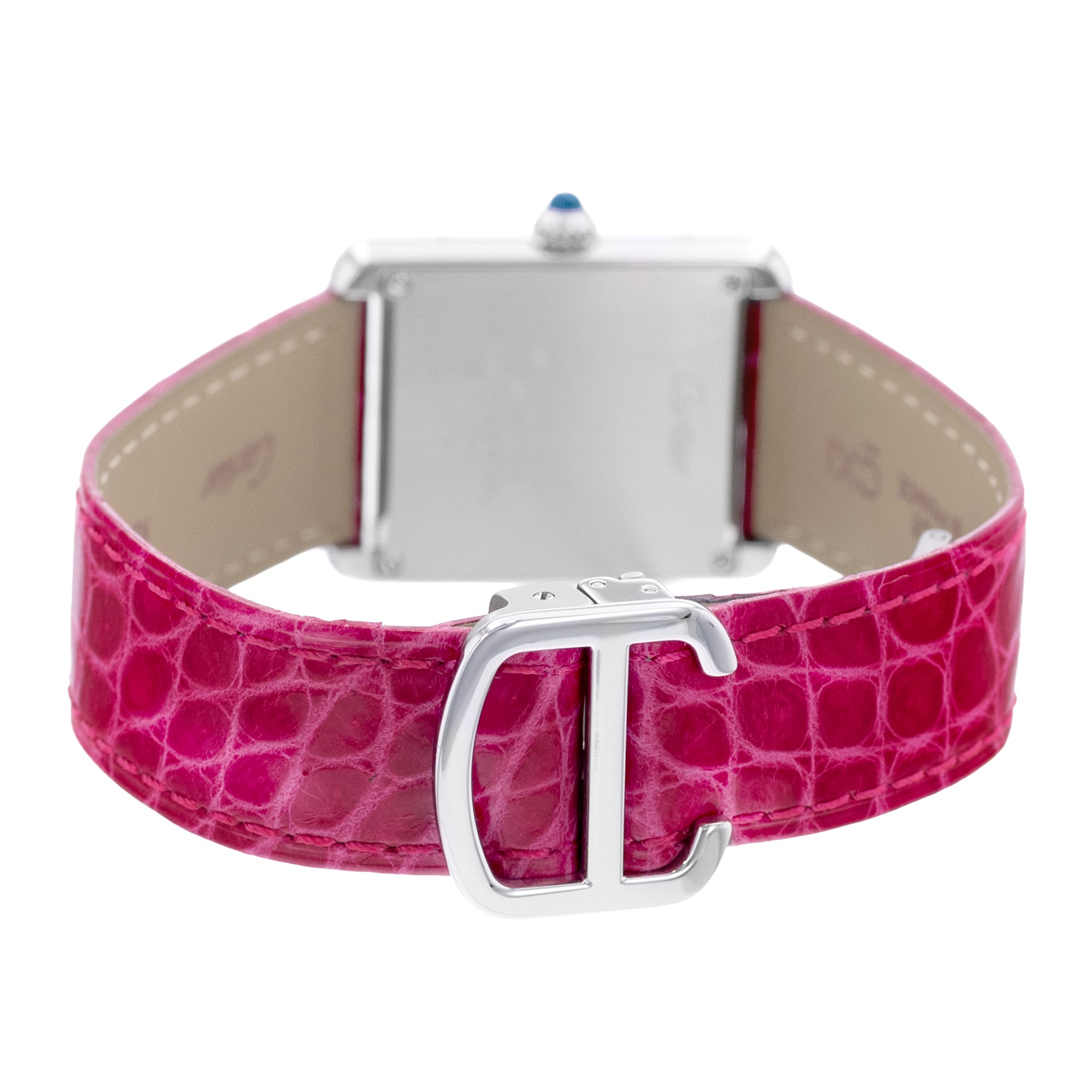 Cartier Tank Solo WSTA0030 3170 | Silver Roman Dial | 24x31mm | Steel | Ladies Watch | 2017