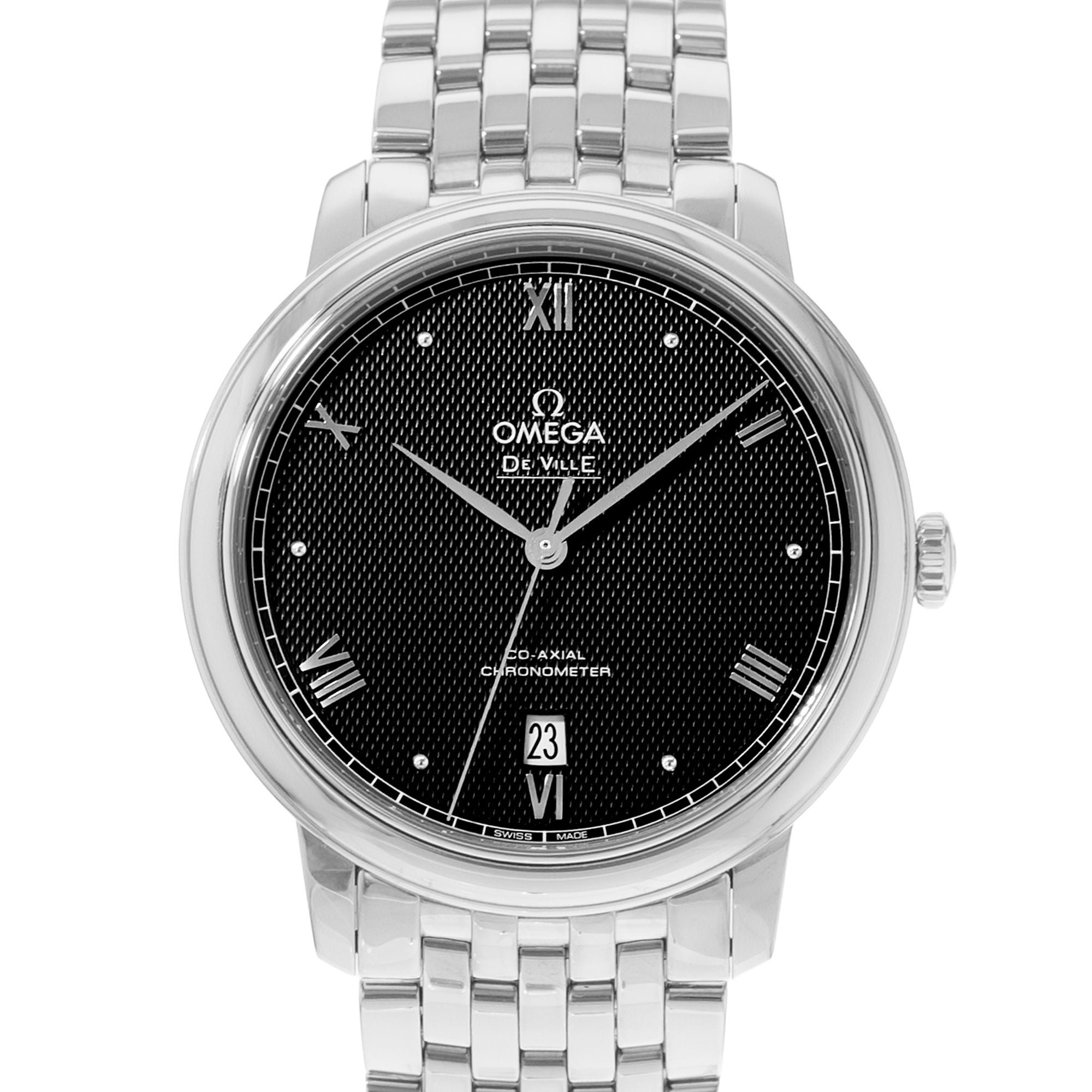 Omega De Ville Prestige 424.10.40.20.01.002 | Black Dial | 40mm | Steel | Mens Watch | Circa 2023