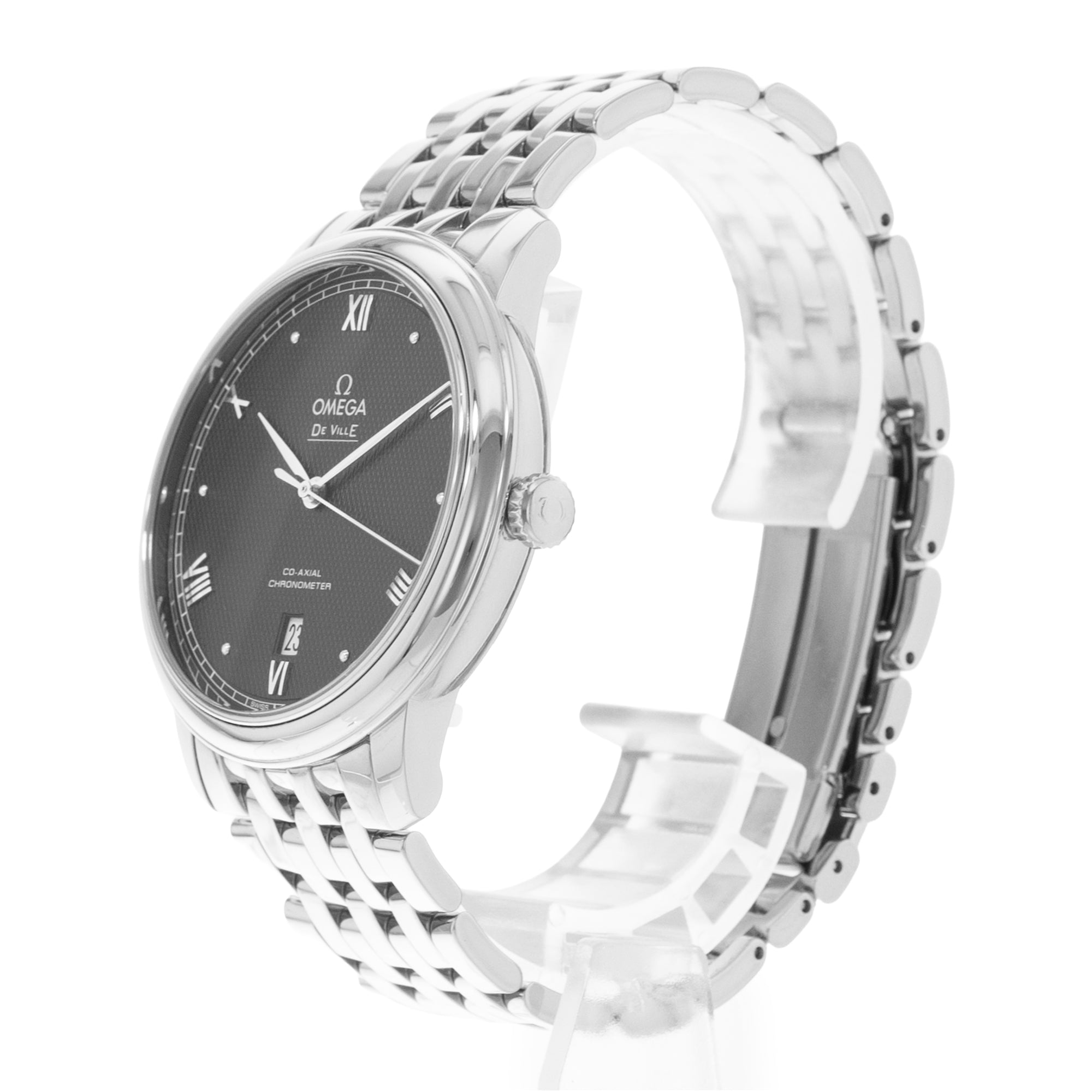 Omega De Ville Prestige 424.10.40.20.01.002 | Black Dial | 40mm | Steel | Mens Watch | Circa 2023