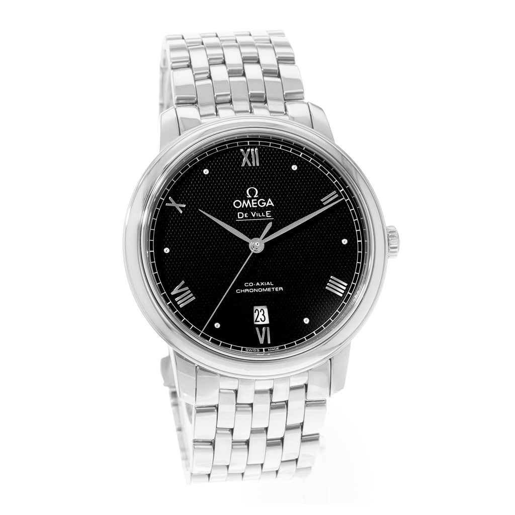 Omega De Ville Prestige 424.10.40.20.01.002 | Black Dial | 40mm | Steel | Mens Watch | Circa 2023