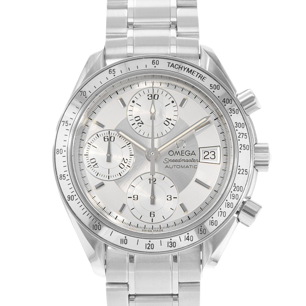 Omega Speedmaster Date 3513.30 | Silver Index Dial | 39mm | Steel | Mens Watch | Circa 1998