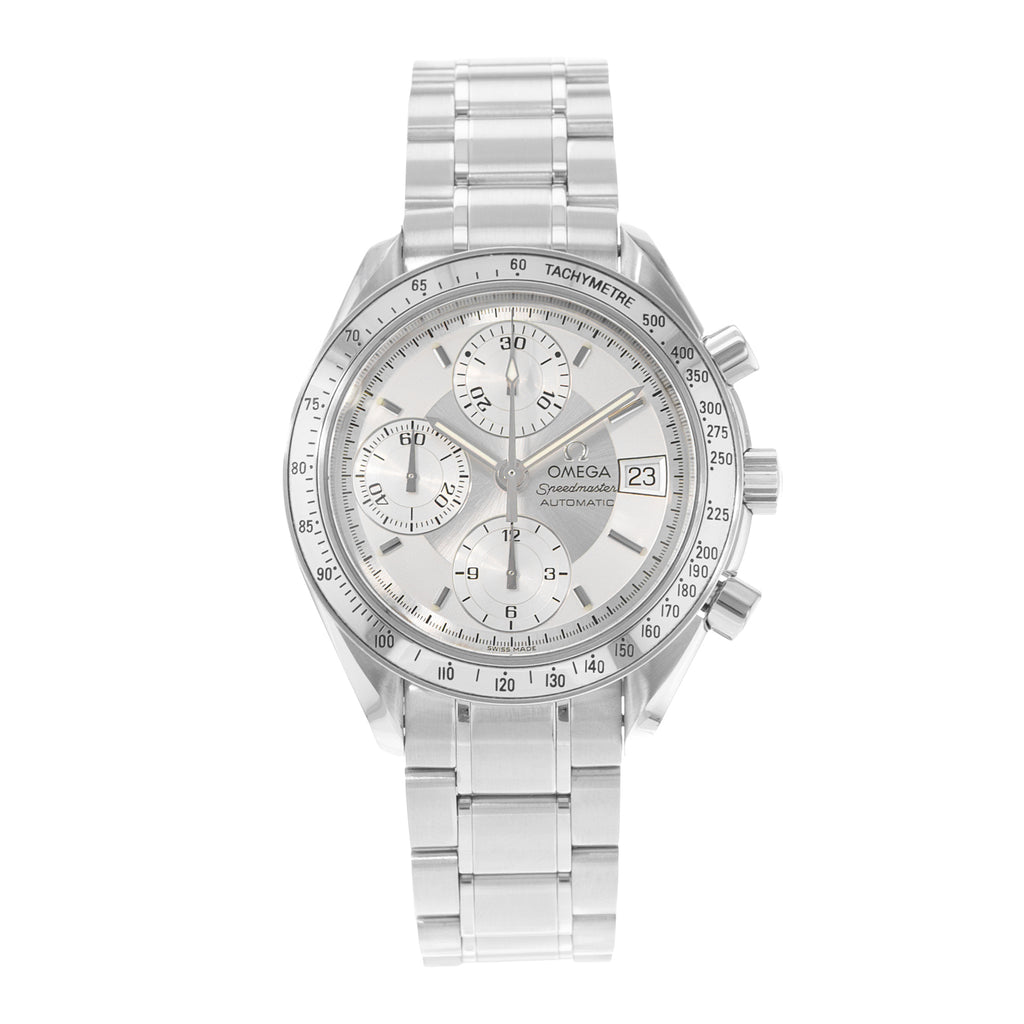 Omega Speedmaster Date 3513.30 | Silver Index Dial | 39mm | Steel | Mens Watch | Circa 1998