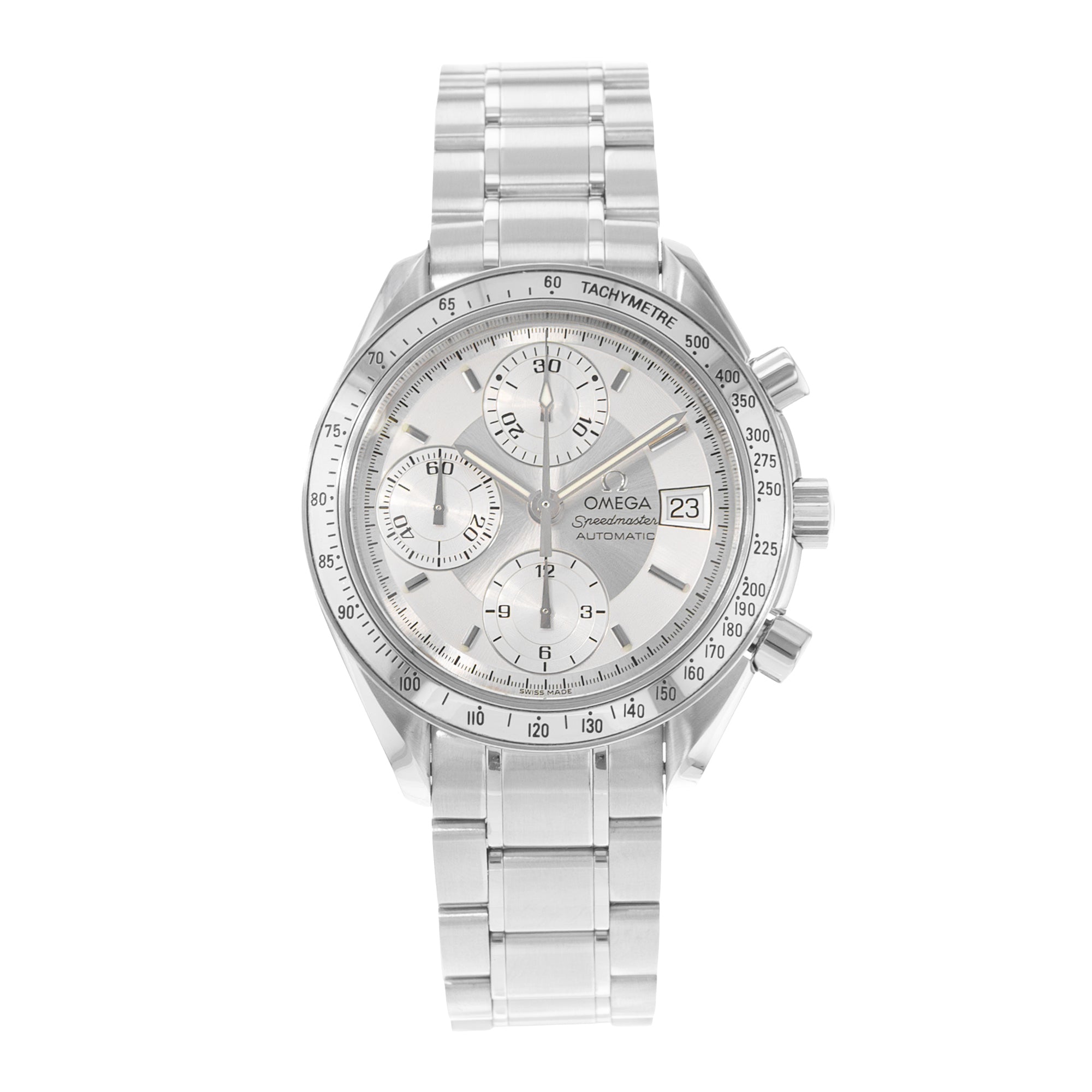 Omega Speedmaster Date 3513.30 | Silver Index Dial | 39mm | Steel | Mens Watch | Circa 1998