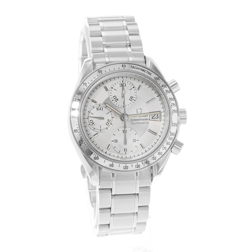 Omega Speedmaster Date 3513.30 | Silver Index Dial | 39mm | Steel | Mens Watch | Circa 1998
