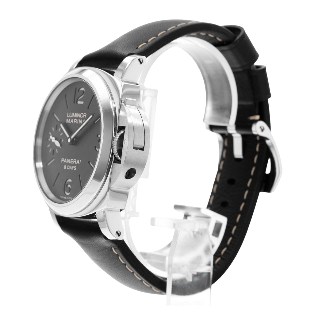 Panerai Luminor Marina 8 Days PAM 00510 44mm Steel Mens Watch 2016
