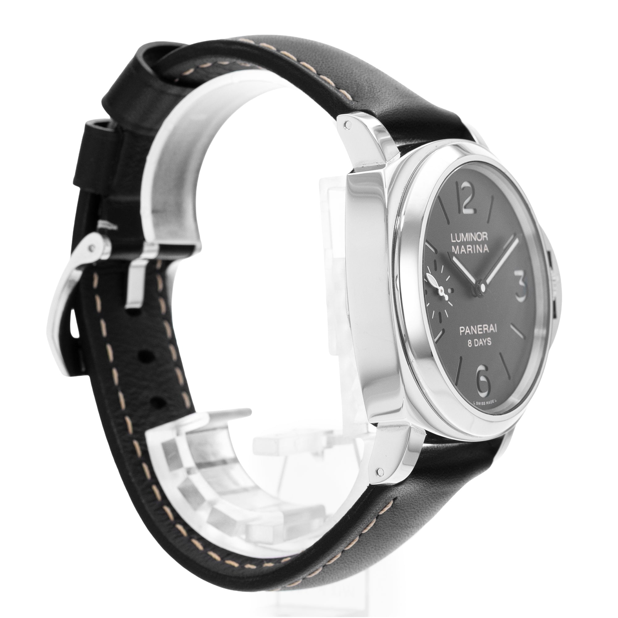 Panerai Luminor Marina 8 Days PAM 00510 44mm Steel Mens Watch 2016