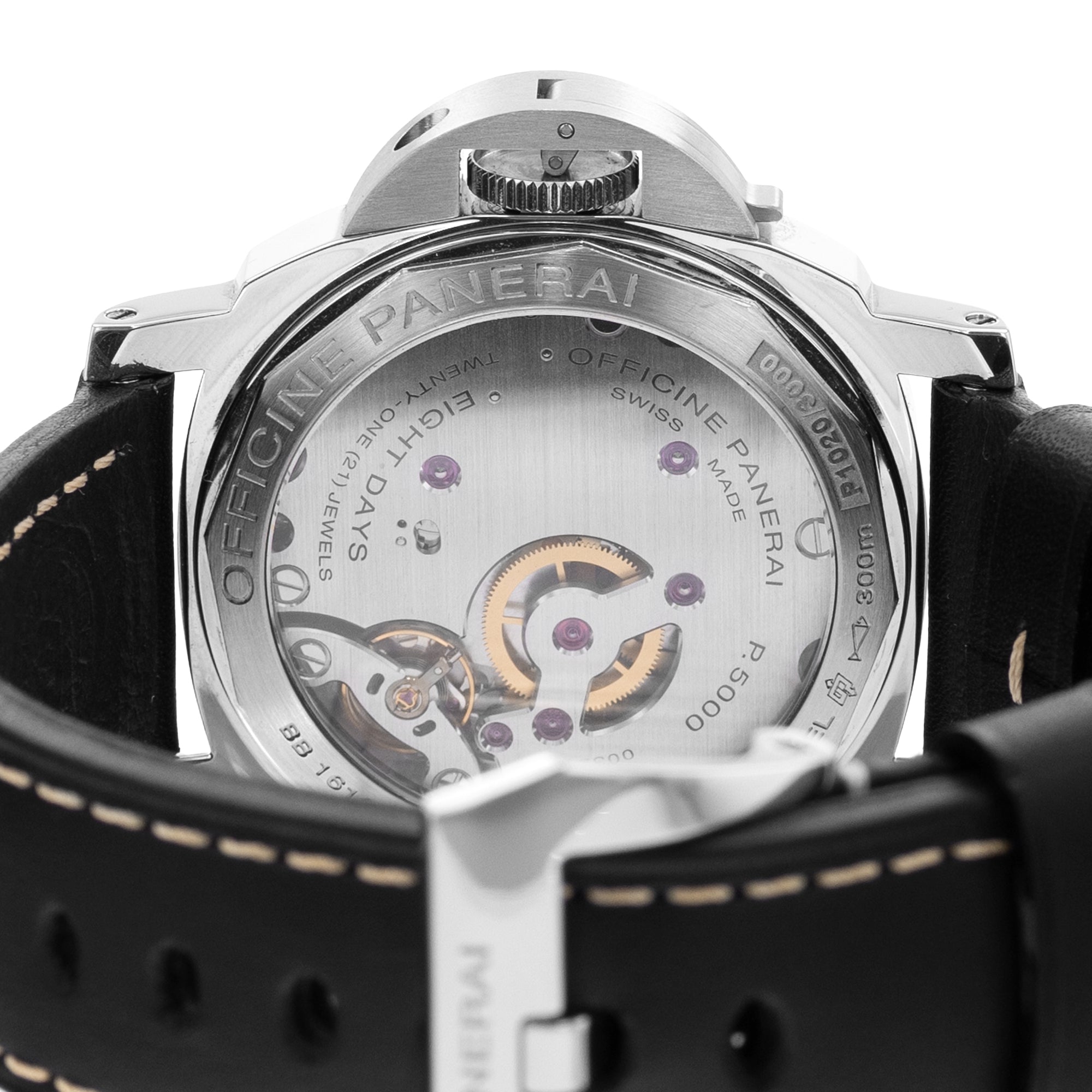 Panerai Luminor Marina 8 Days PAM 00510 44mm Steel Mens Watch 2016