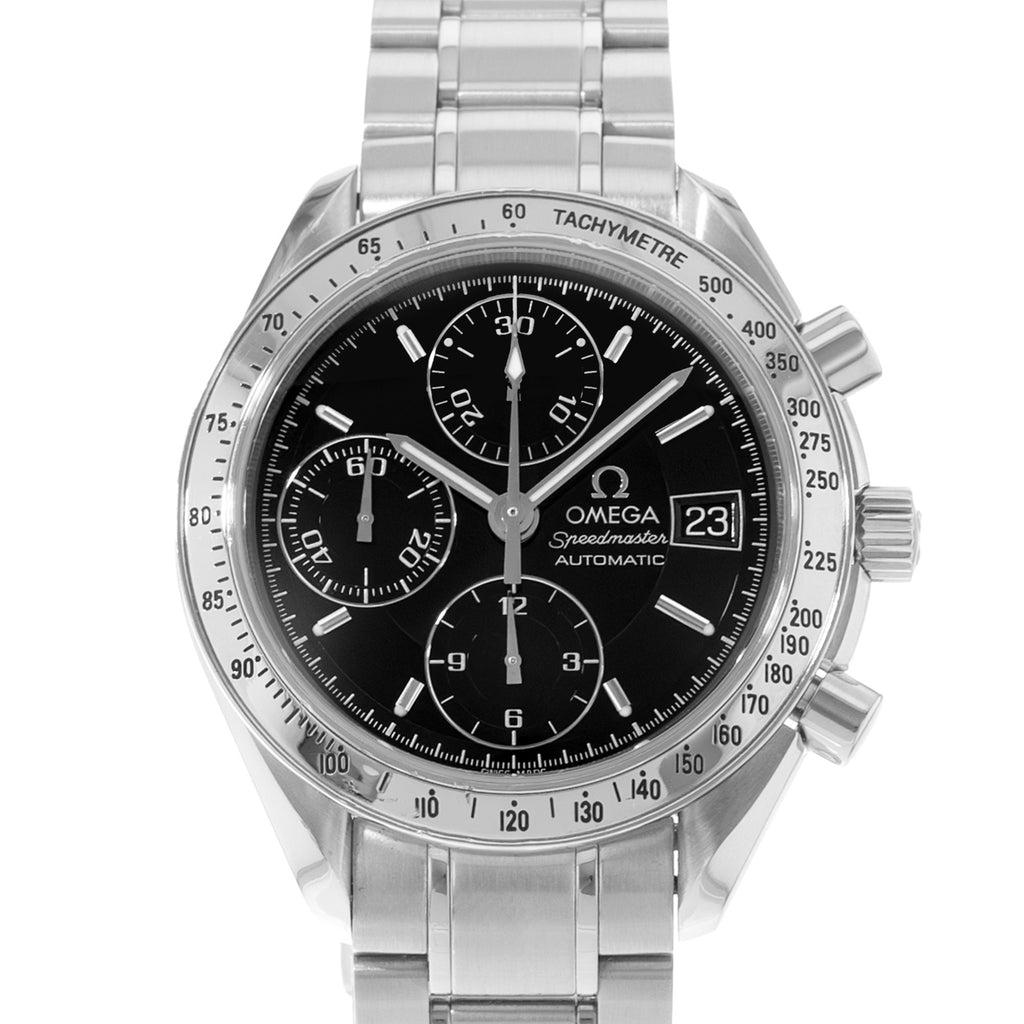Omega Speedmaster Date 3513.50 | Black Index Dial | 39mm | Steel | Mens Watch | Circa 1999