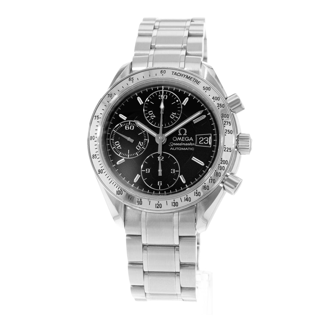 Omega Speedmaster Date 3513.50 | Black Index Dial | 39mm | Steel | Mens Watch | Circa 1999