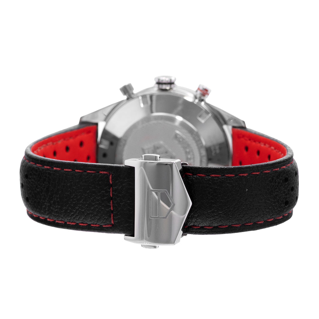 TAG Heuer Carrera Calibre 16 CV201AP.FC6429 | Black Index Dial | 41mm | Steel & Ceramic | Mens Watch | 2022